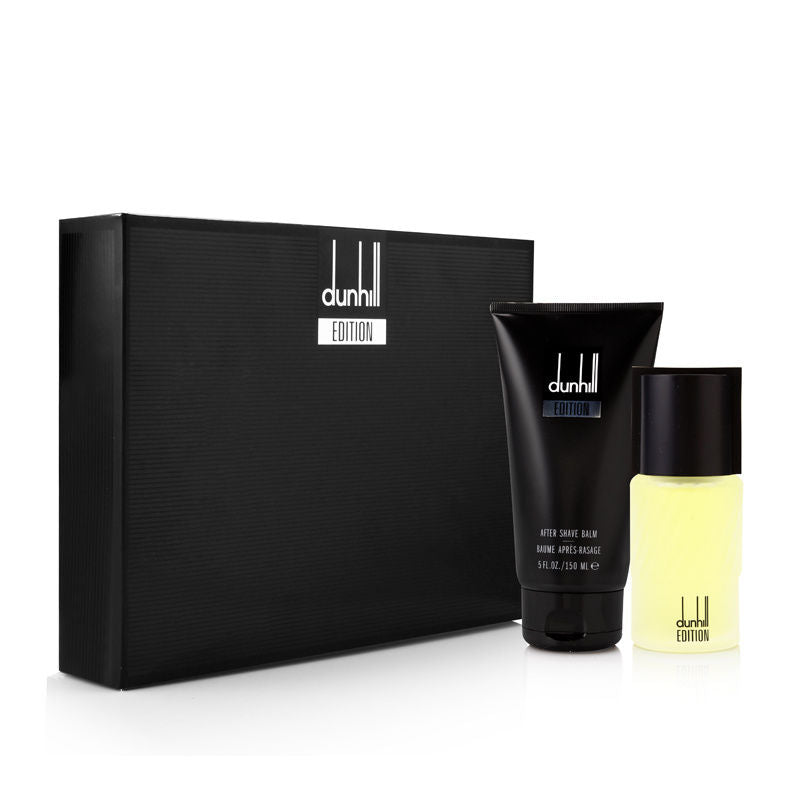 Dunhill Edition by Alfred Dunhill for Men 2 Piece Set Includes: 3.4 oz Eau de Toilette Spray + 5.0 oz After Shave Balm