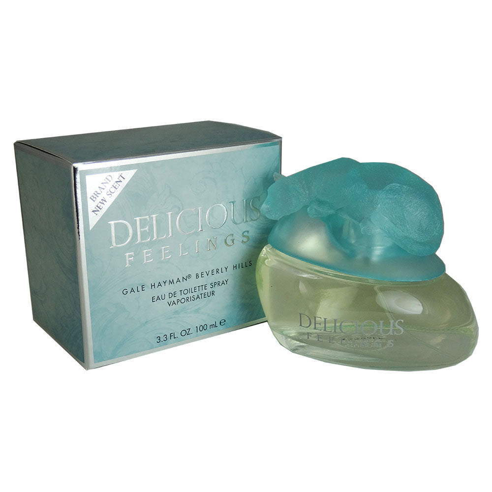 Gale Hayman DELICIOUS FEELINGS Eau De Toilette Spray (New Packaging) for Women 3.4 oz