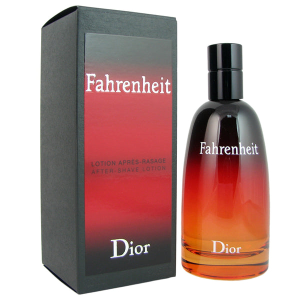 Fahrenheit for Men By Christian Dior 3.4 oz After Shave Lotion Splash Bottle