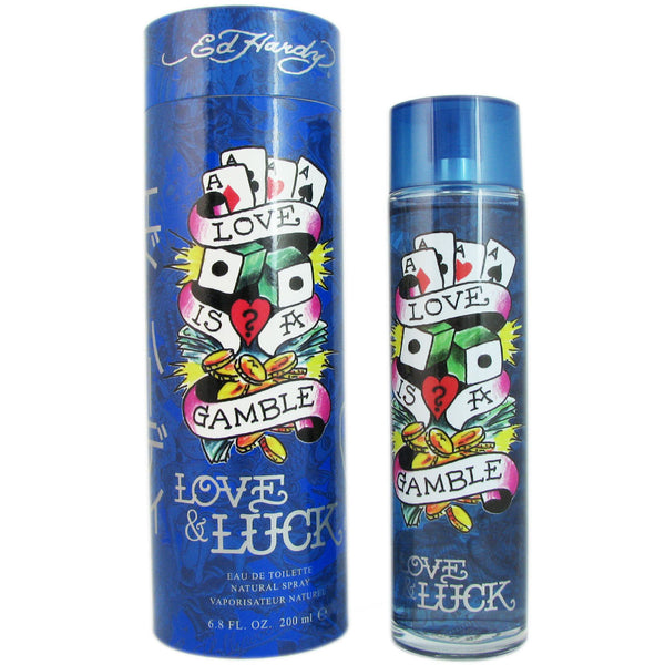 Ed Hardy Love & Luck for Men 6.8 oz Eau de Toilette Spray