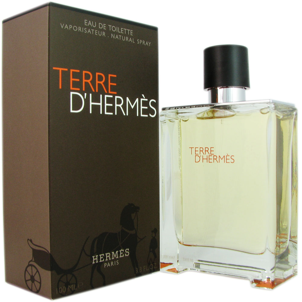 Terre D' Hermes for Men 3.3 oz 100 ml Eau de Toilette Spray