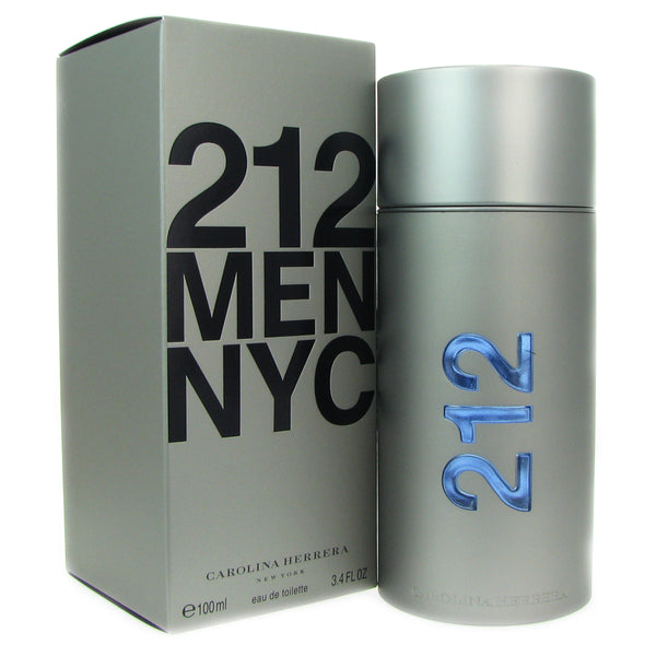 212 Men by Carolina Herrera for Men 3.4 oz 100 ml Eau de Toilette Spray