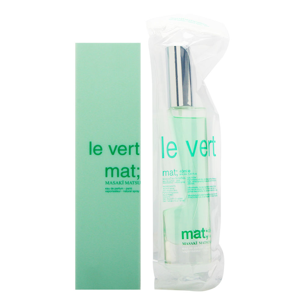 Mat Le Vert by Masaki Matsushima for Women 1.35 oz Eau de Parfum Spray