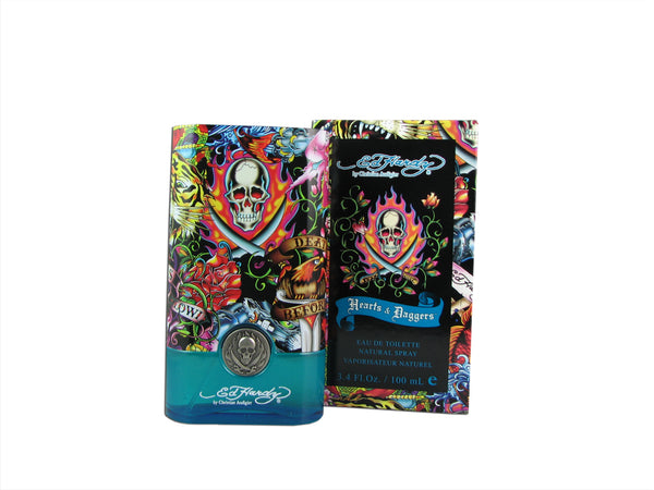 Ed Hardy Hearts & Daggers for Men 3.4 oz Eau de Toilette Spray