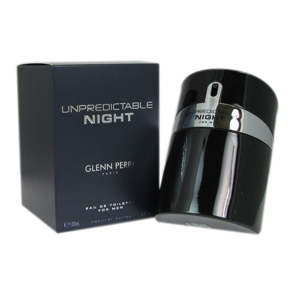 Unpredictable Night Men By Glenn Perri 3.4 oz Eau de Toilette Spray