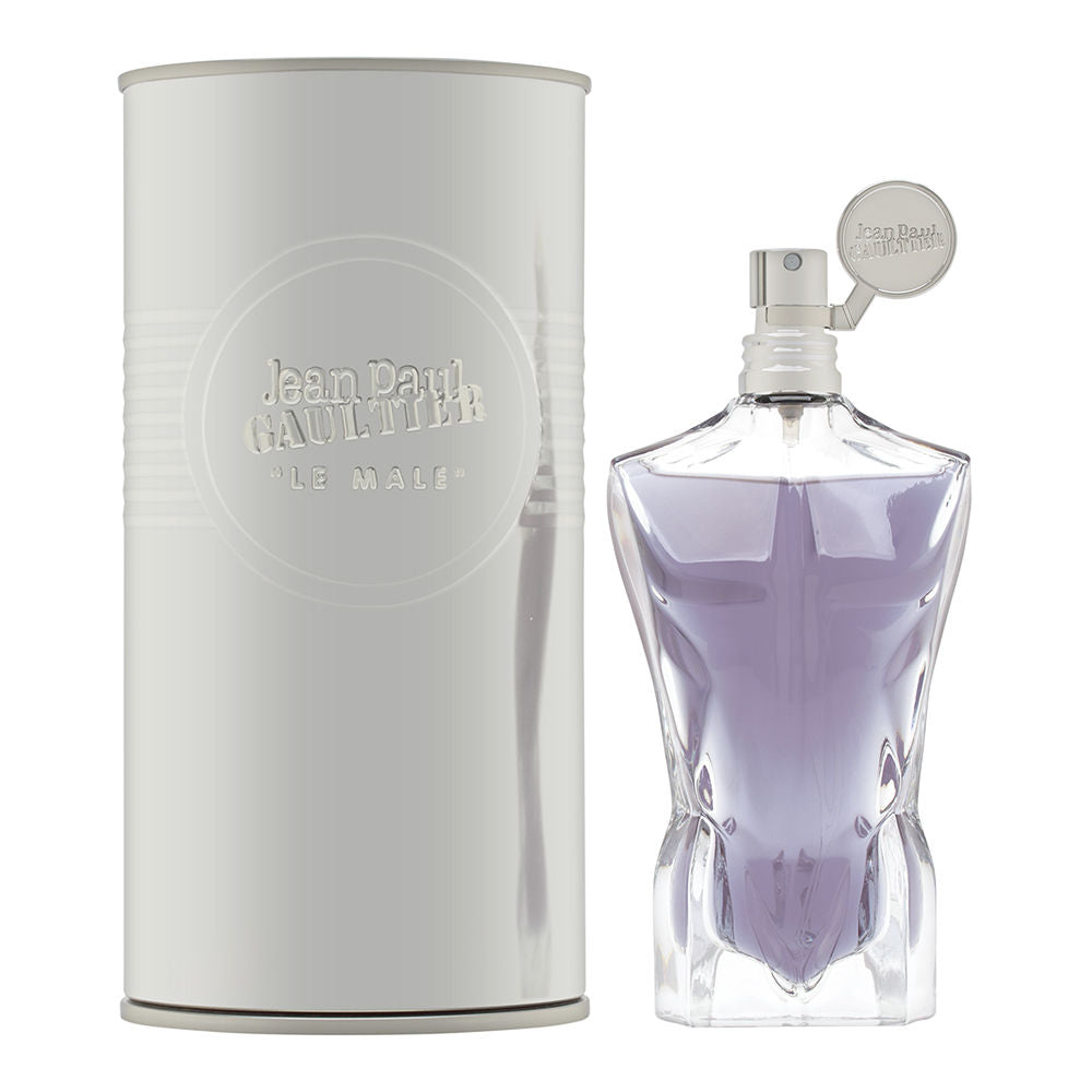 Le Male Essence de Parfum by Jean Paul Gaultier for Men 2.5 oz Eau de Parfum Intense Spray Silver Case