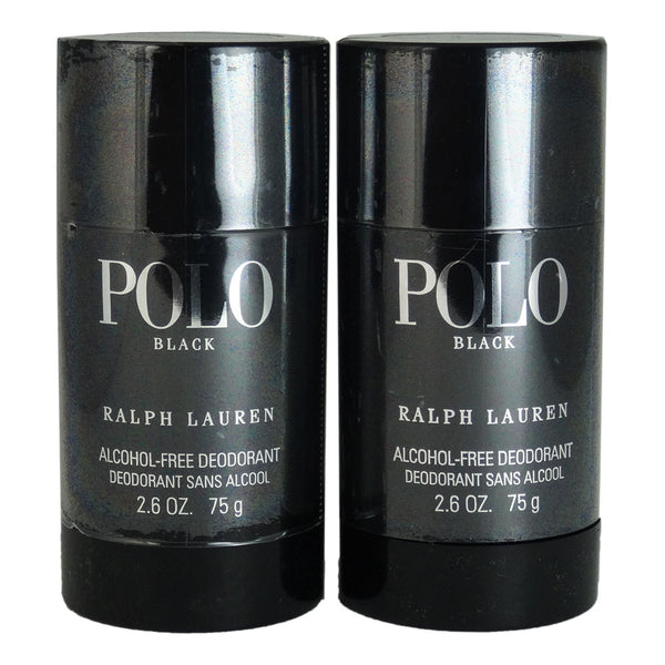Polo Black by Ralph Lauren 2.6 oz Alcohol Free Deodorant Stick Two