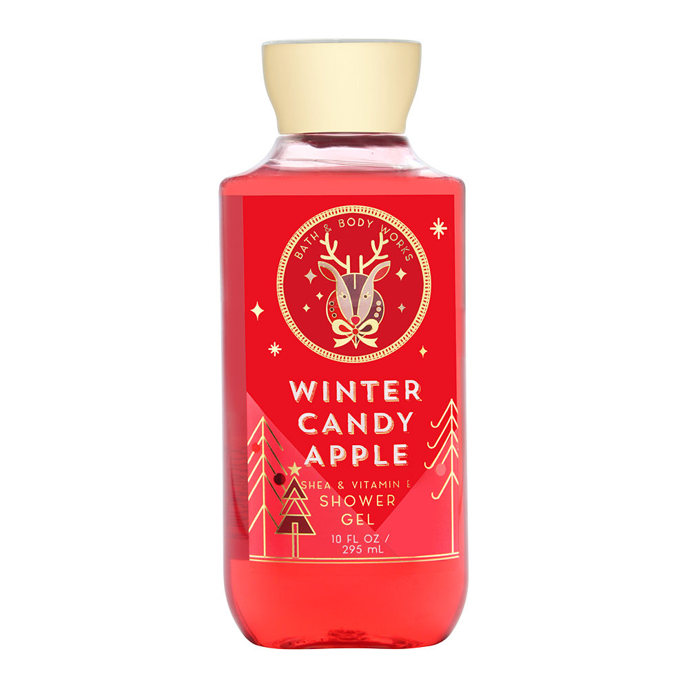 Bath & Body Works Winter Candy Apple 10.0 oz Shower Gel