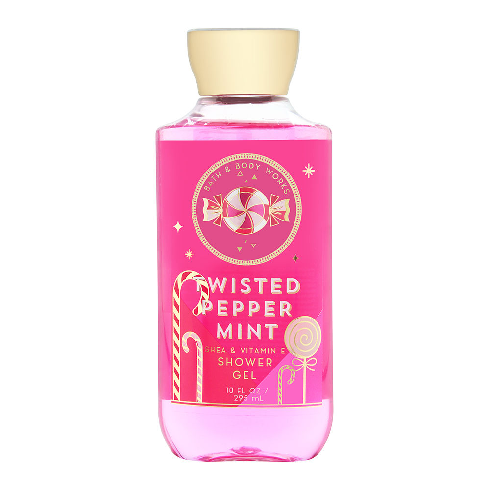 Bath & Body Works Twisted Peppermint 10.0 oz Shower Gel