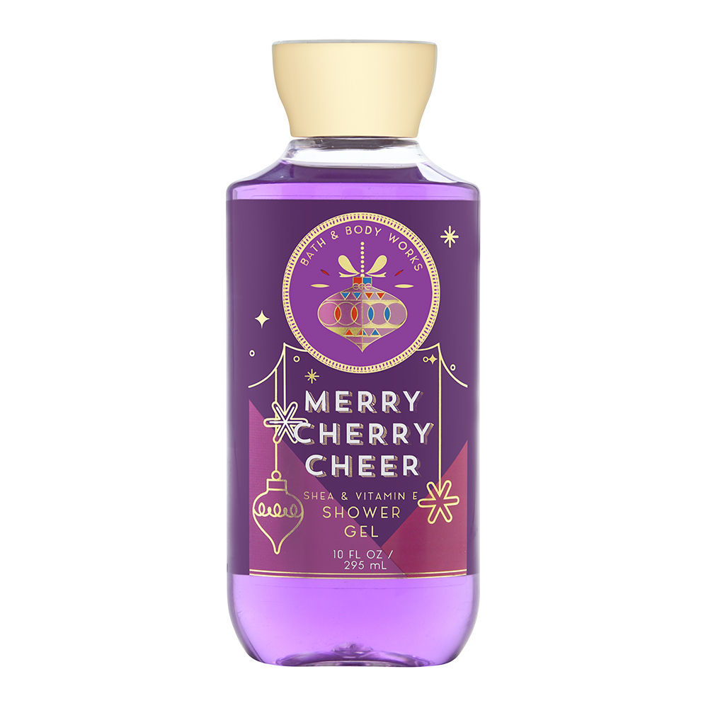 Bath & Body Works Merry Cherry Cheer 10.0 oz Shower Gel
