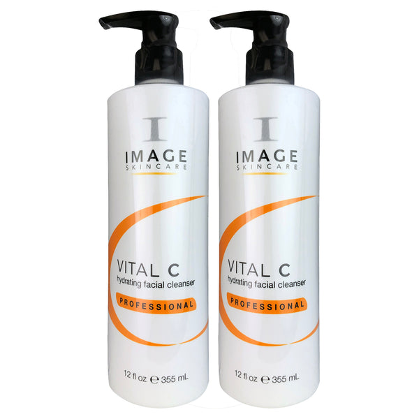 Image Vital C Hydrating Facial Cleanser Professional 12 oz Duo Pack