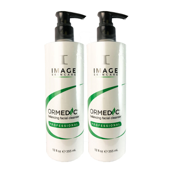 Image Ormedic Balancing Facial Cleanser Professional 12 oz Duo Pack