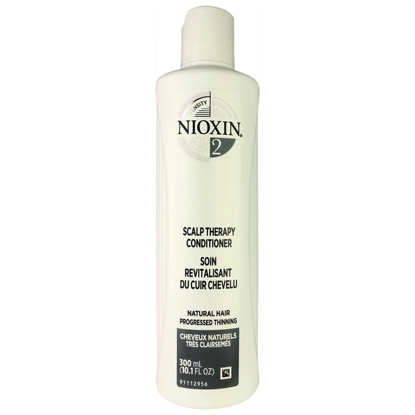 Nioxin System #2 Scalp Therapy Conditioner for Natural Progressed Thinning Hair 10.1 oz