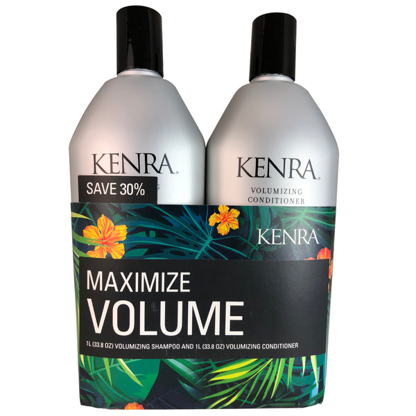 Kenra Volumizing Hair Shampoo And Conditioner Duo 33.8 oz Each