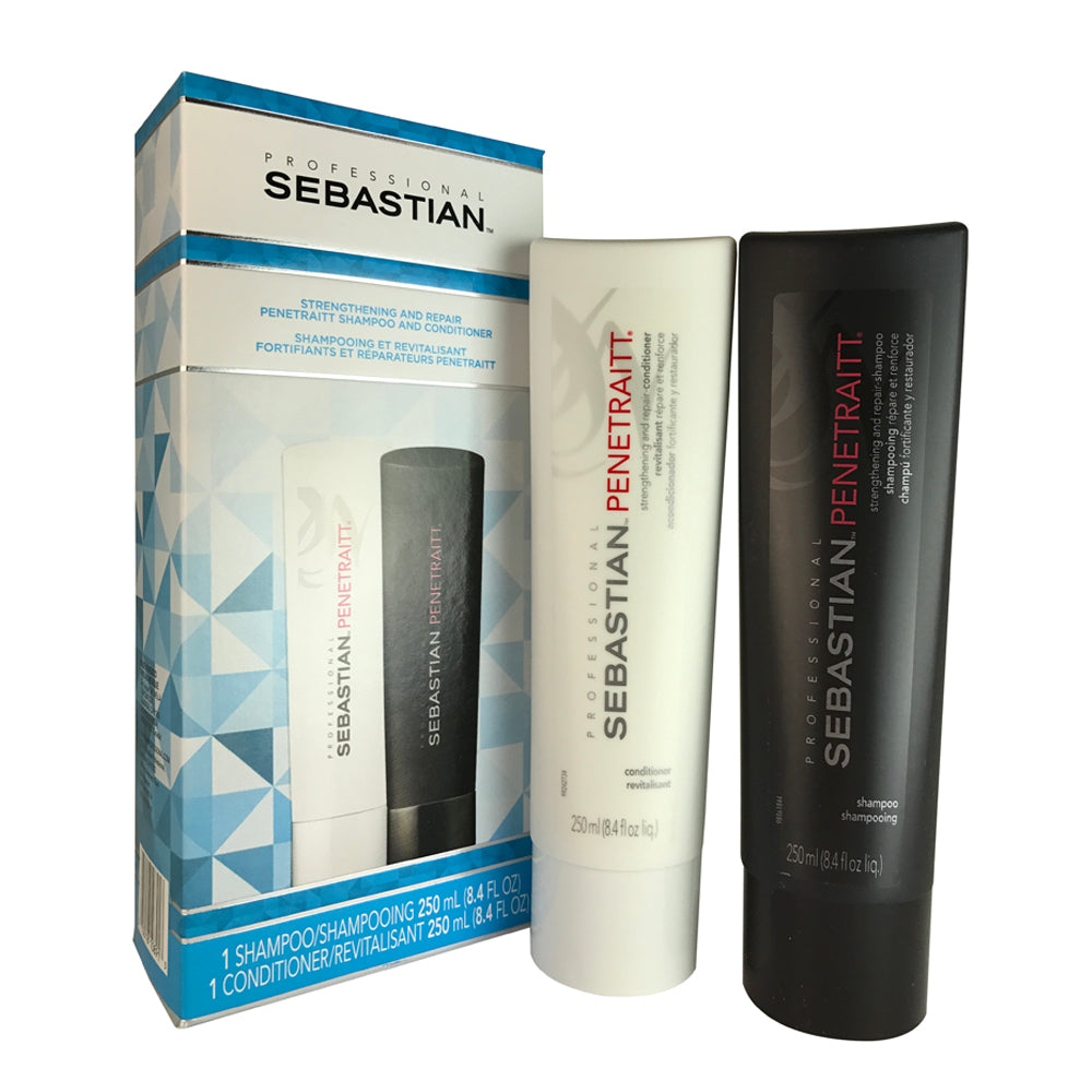 Sebastian Penetraitt Hair Shampoo and Conditioner Duo 8.45 oz Each