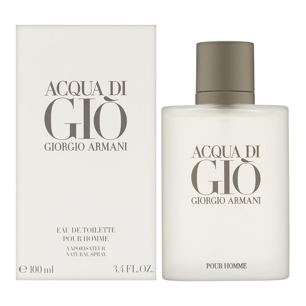 Acqua di Gio by Giorgio Armani for Men 3.4 oz Eau de Toilette Spray