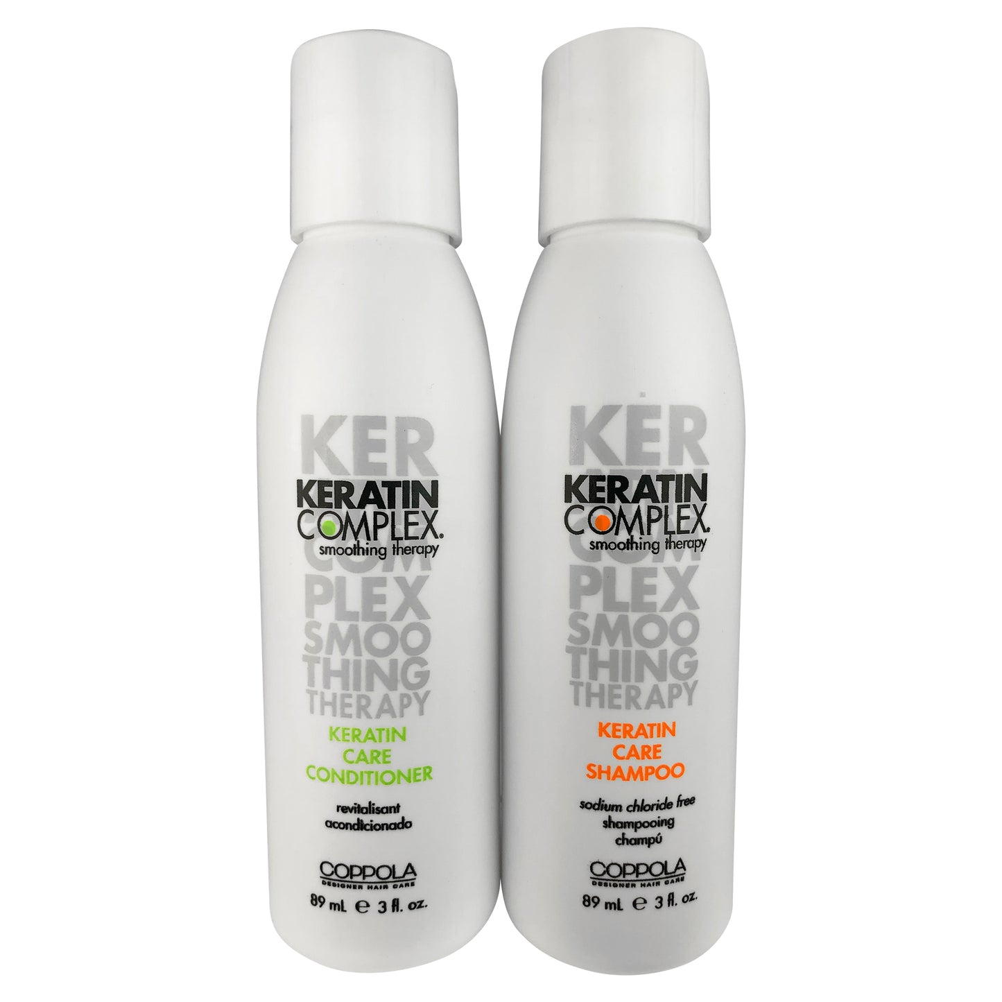 Keratin Complex Keratin Care Travel Valet Duo (Shampoo and Conditioner)