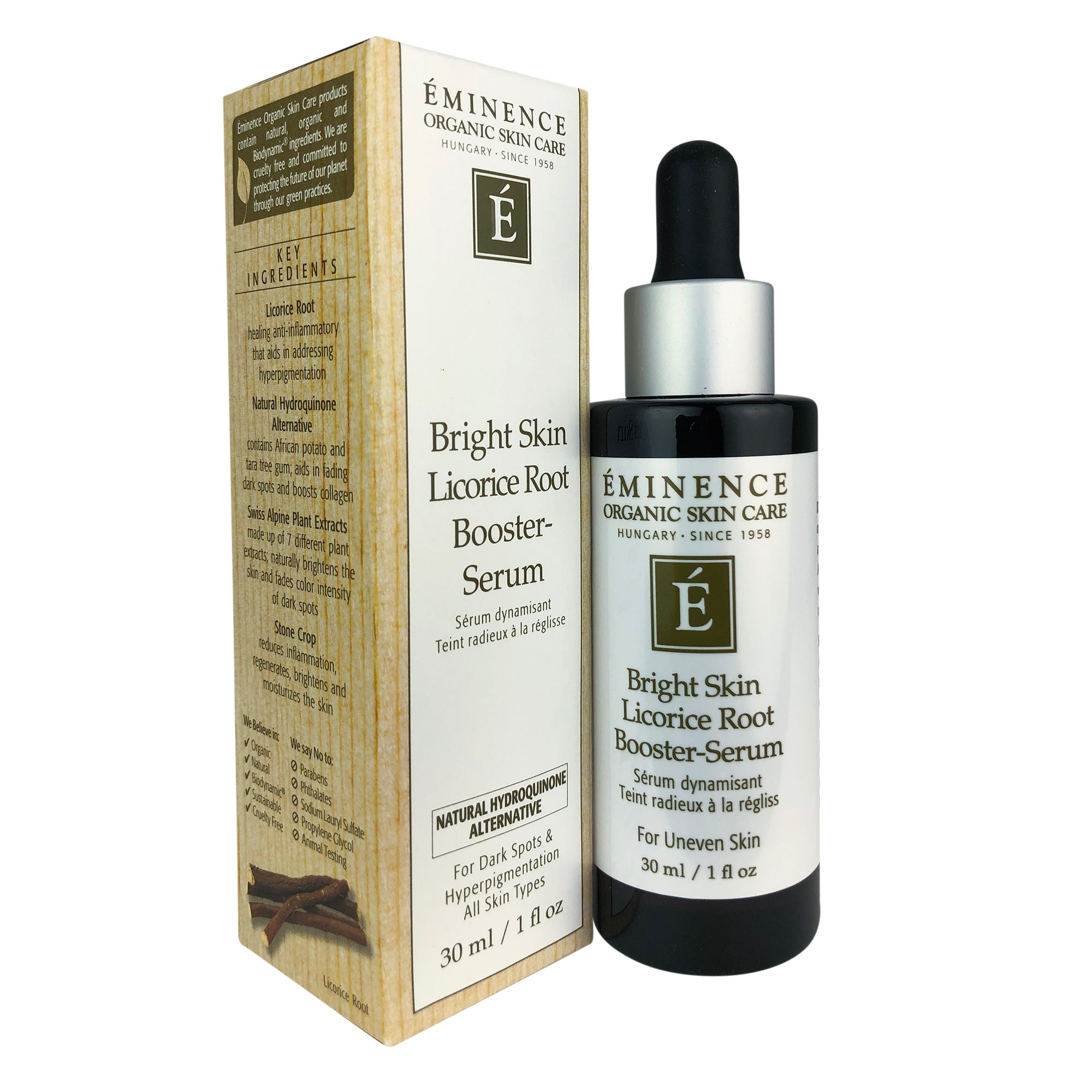 Eminence Bright Skin Licorice Root BoosterSerum Fragrance Express