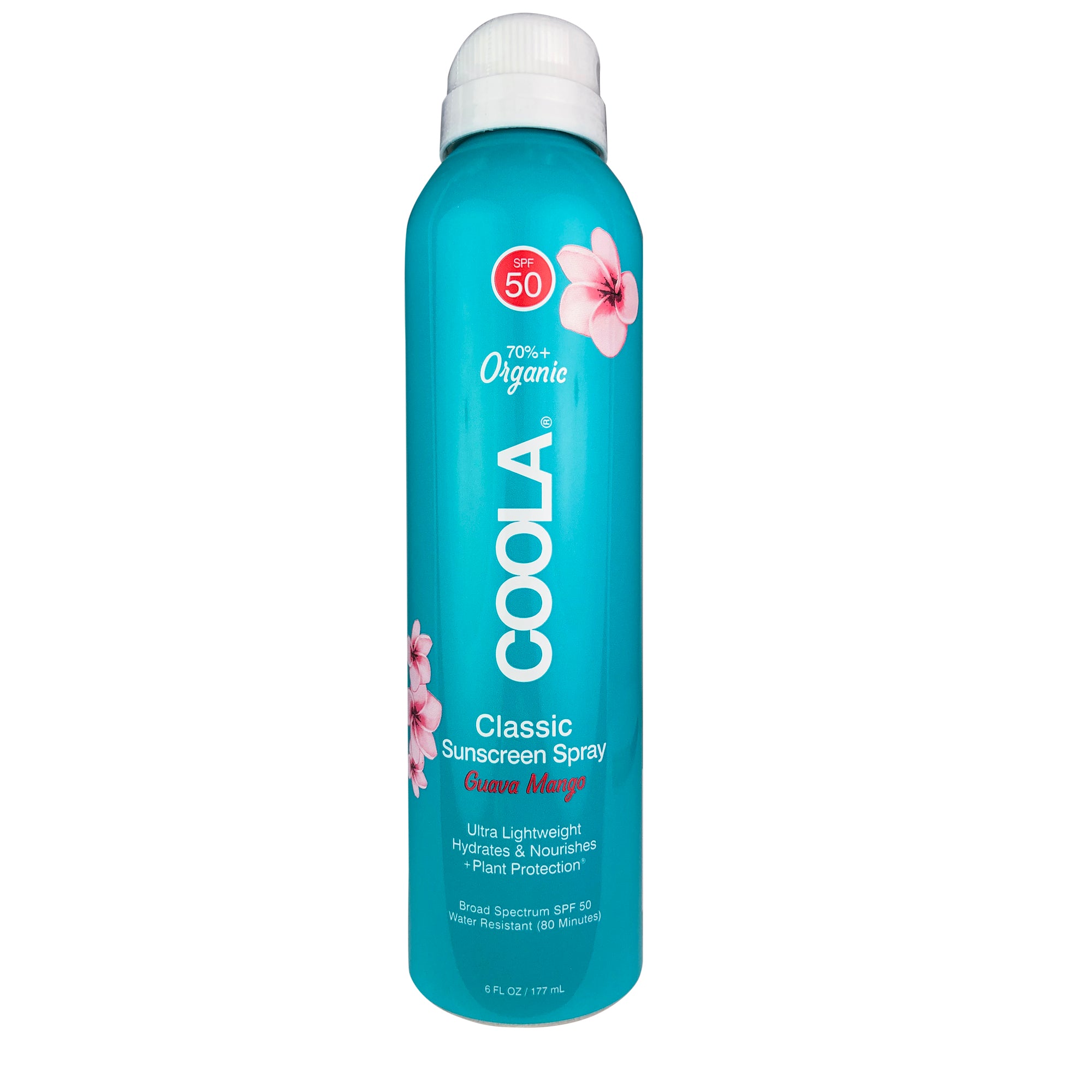 Coola Classic Body Organic Sunscreen Spray SPF 50 (Guava Mango)