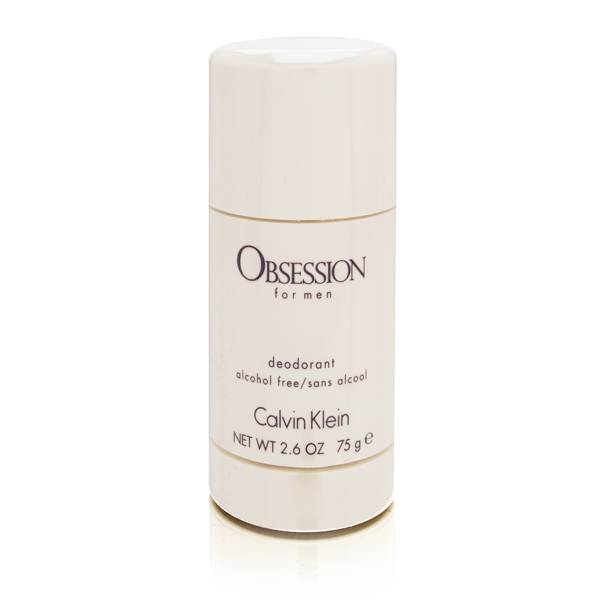 Obsession by Calvin Klein for Men 2.6 oz Deodorant Stick Alcohol Free
