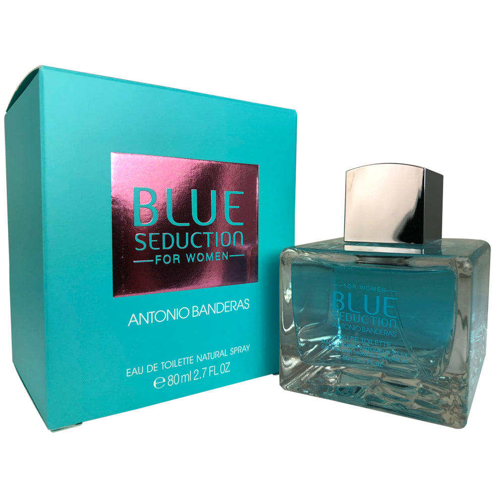 Blue Seduction for Women by Antonio Banderas Eau De Toilette 2.7 oz.