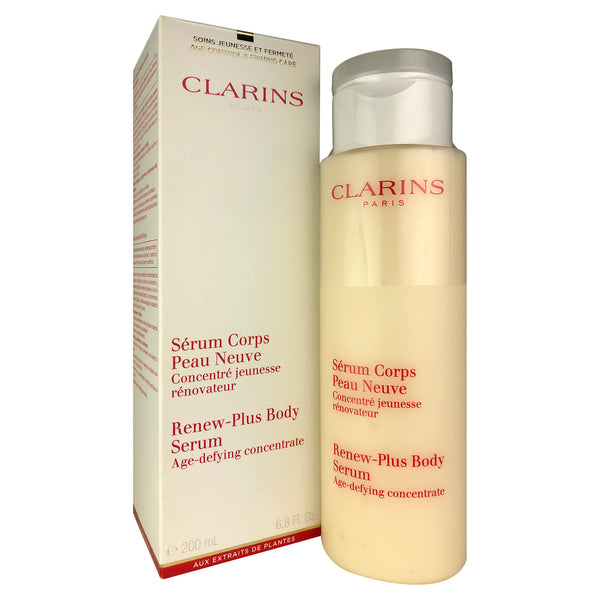 Clarins Renew Plus Body Serum Age Defying Concentrate 6.8 oz.