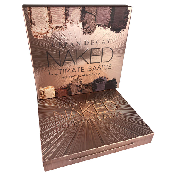 Urban Decay Naked Ultimate Basics All Matte Eye Shadow Palette with Blender and Smudger Brush 12 colors 0.04 oz each