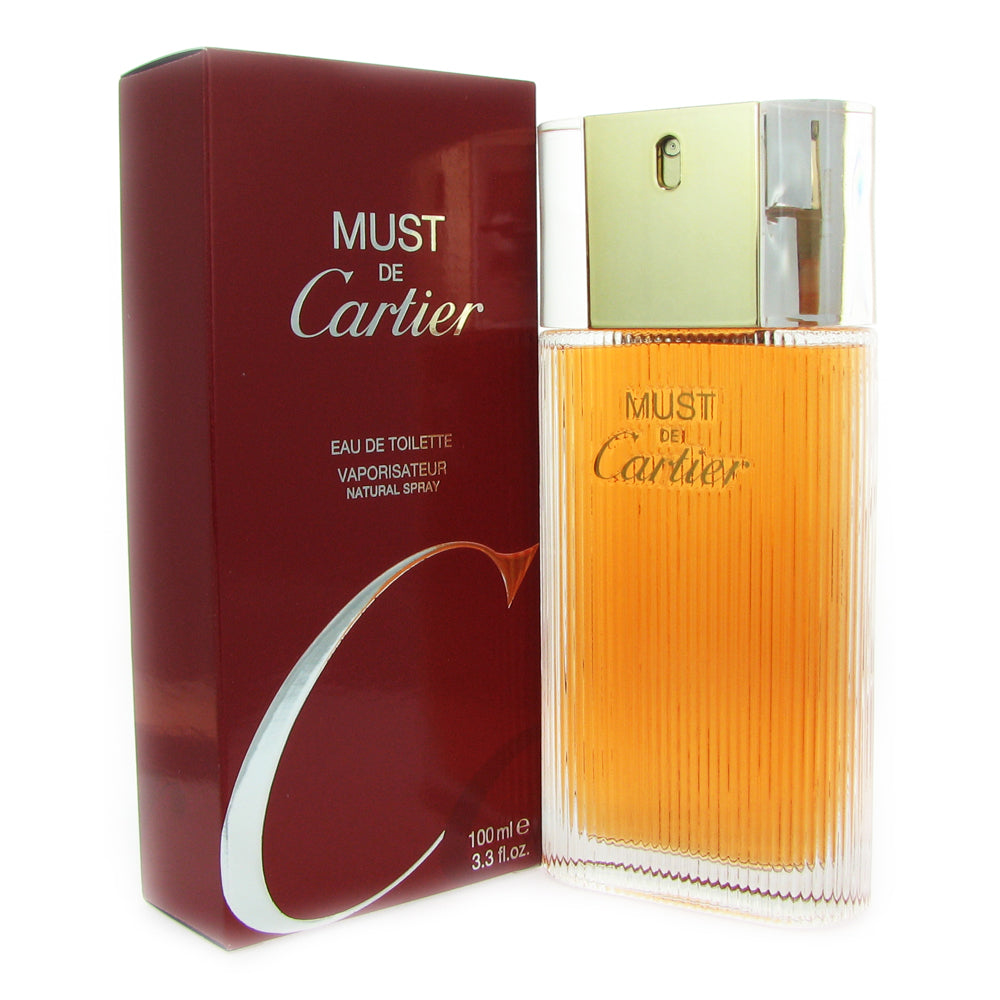 Must de Cartier for Women 3.3 oz Eau de Toilette Spray
