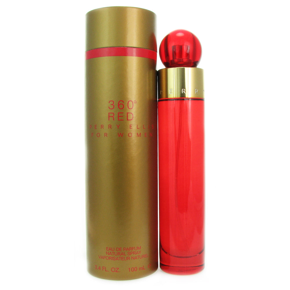 360 Red for Women by Perry Ellis 3.4 oz Eau de Parfum Spray