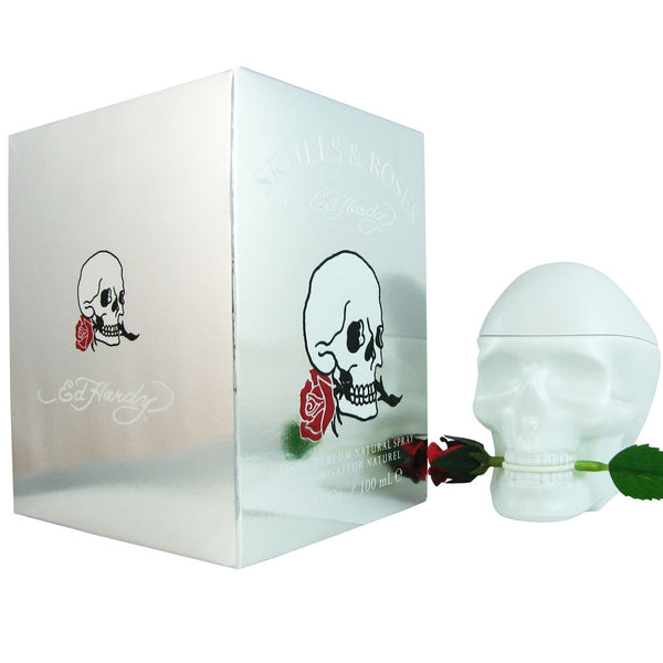 Skulls & Roses by Christian Audigier Eau De Parfum Spray 3.4 oz Great price and 100% authentic