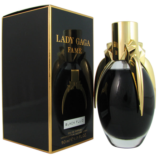 Fame Black Fluid for Women By Lady Gaga 1.7 oz Eau de Parfum Natural Spray