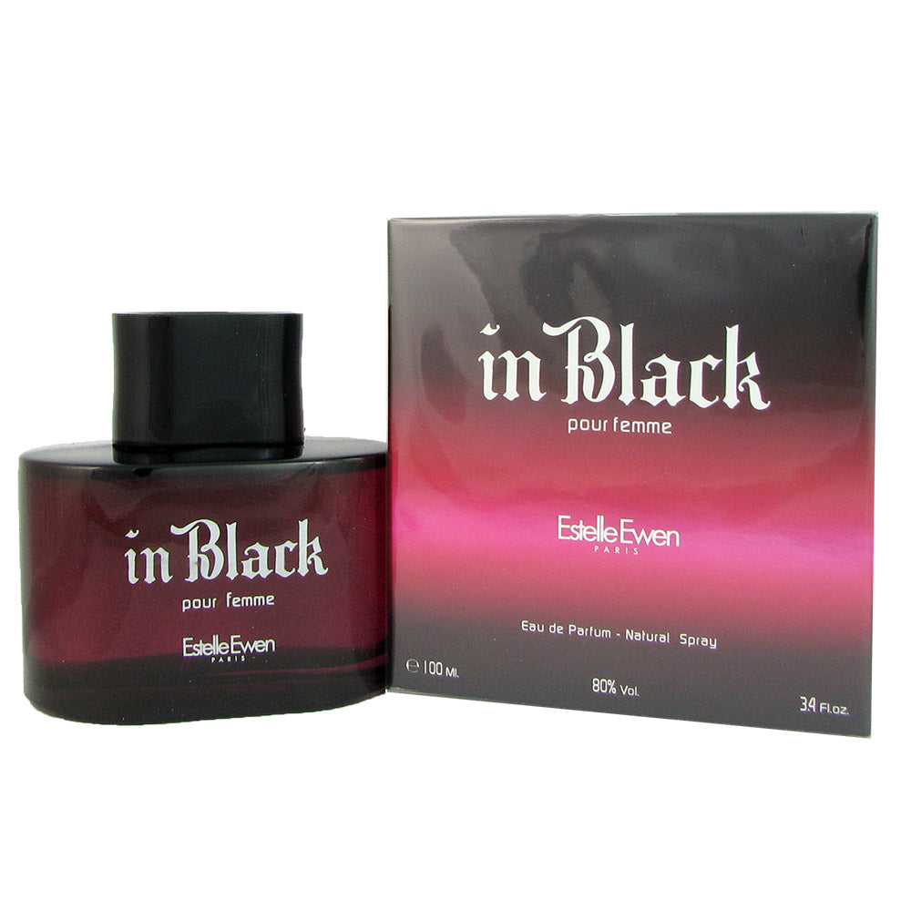 In Black for Women By Estelle Ewen 3.4 oz Eau de Parfum Spray