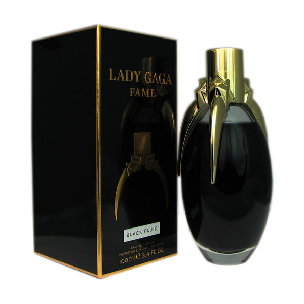 Lady Gaga Fame Black Fluid for Women 3.4 oz Eau de Parfum Natural Spray
