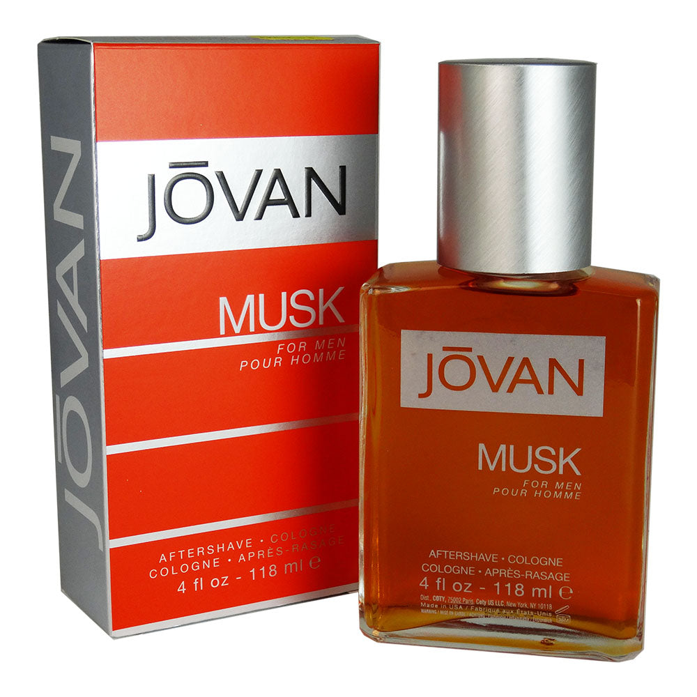 Jovan Musk for Men by Coty 4 oz After Shave Eau de Cologne Splash