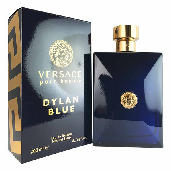 Versace Dylan Blue For Men by Versace 200 Ml 6.7 oz Eau De Toilette Spray