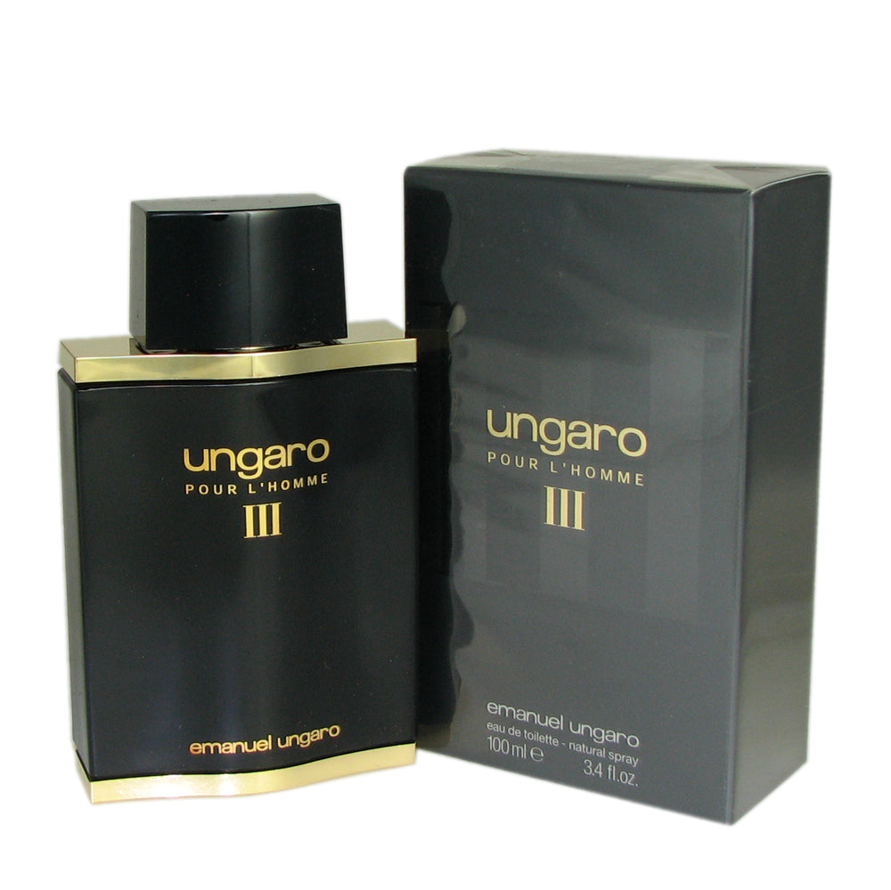 Ungaro III for Men by Emanuel Ungaro 3.4 oz Eau de Toilette Spray