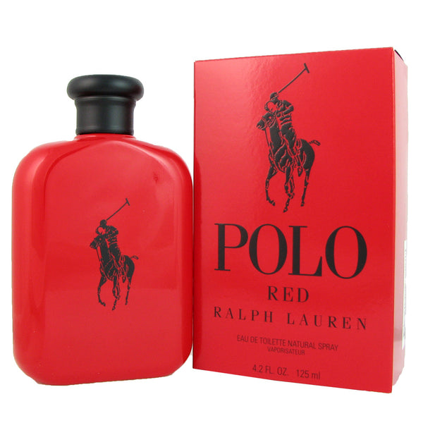 Polo Red for Men by Ralph Lauren 4.2 oz Eau de Toilette Spray