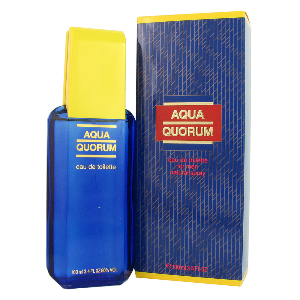 Aqua Quorum for Men by Puig 3.4 oz Eau de Toilette Spray