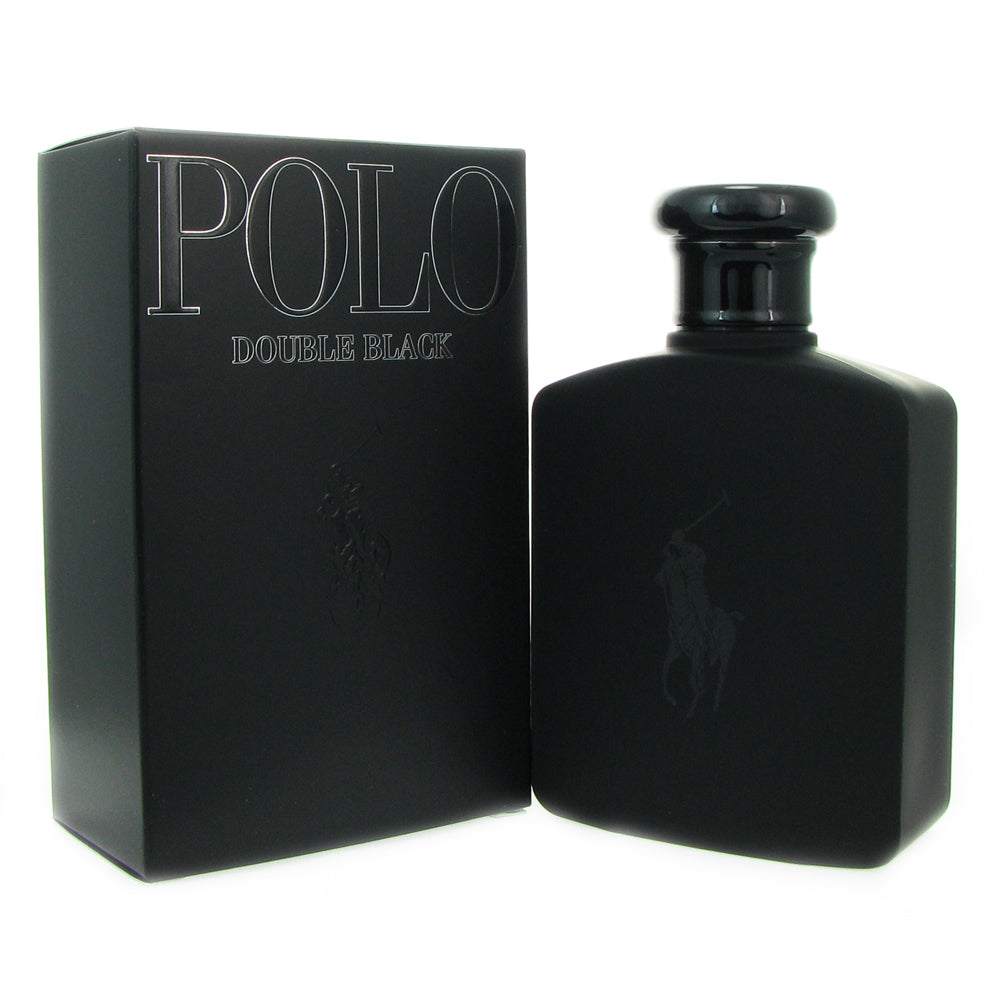 Polo Double Black for Men by Ralph Lauren 4.2 oz. Eau De Toilette Spray