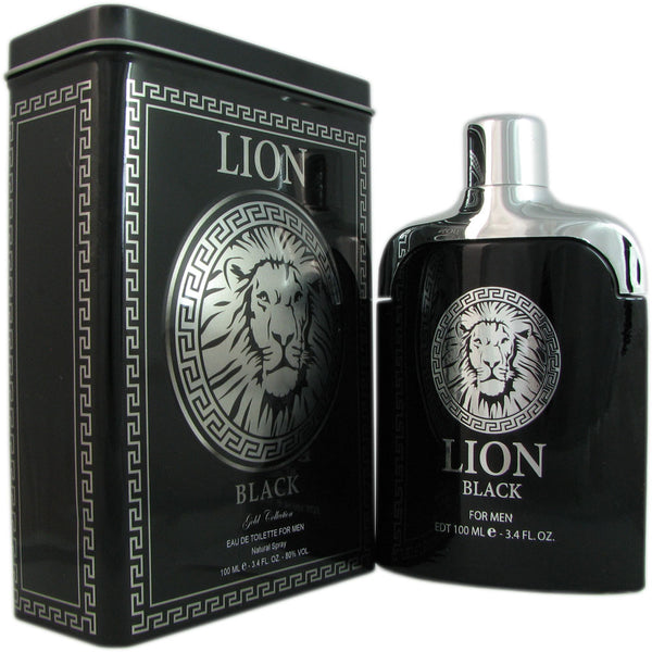 Lion Black for Men by Etoile Parfums 3.4 oz Eau de Toilette Spray