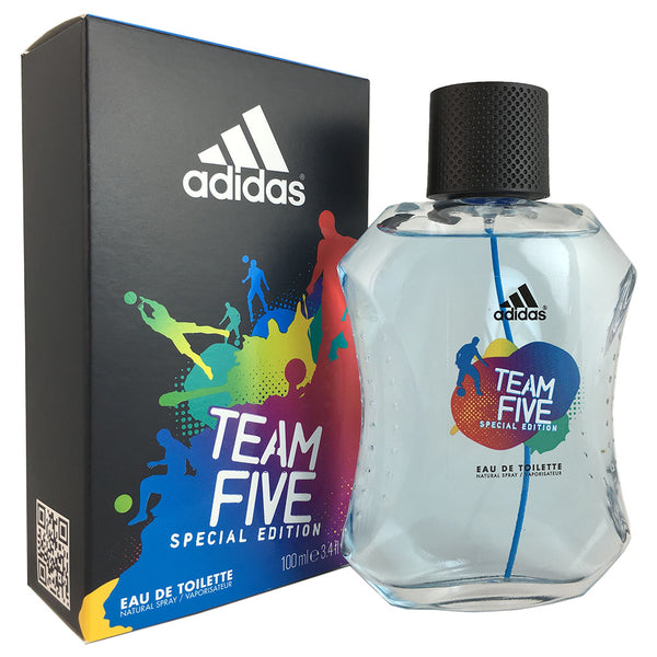 Adidas Team Five Special Edition for Men 3.4 oz Eau de Toilette Spray