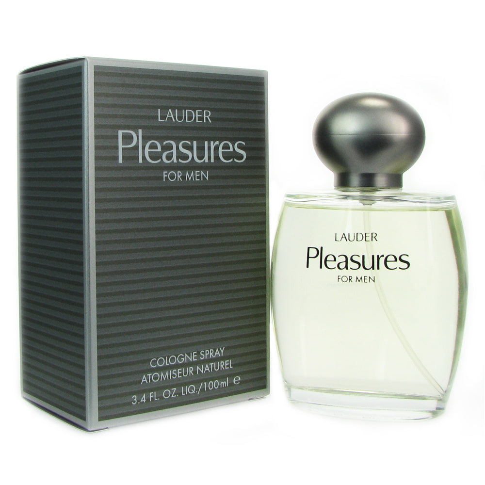 Pleasures for Men by Estee Lauder 3.4 oz Eau de Cologne Spray