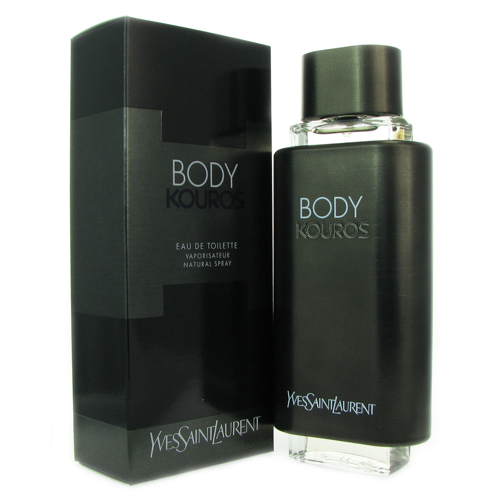 Body Kouros for Men by Yves Saint Laurent 3.3 oz Eau de Toilette Natural Spray