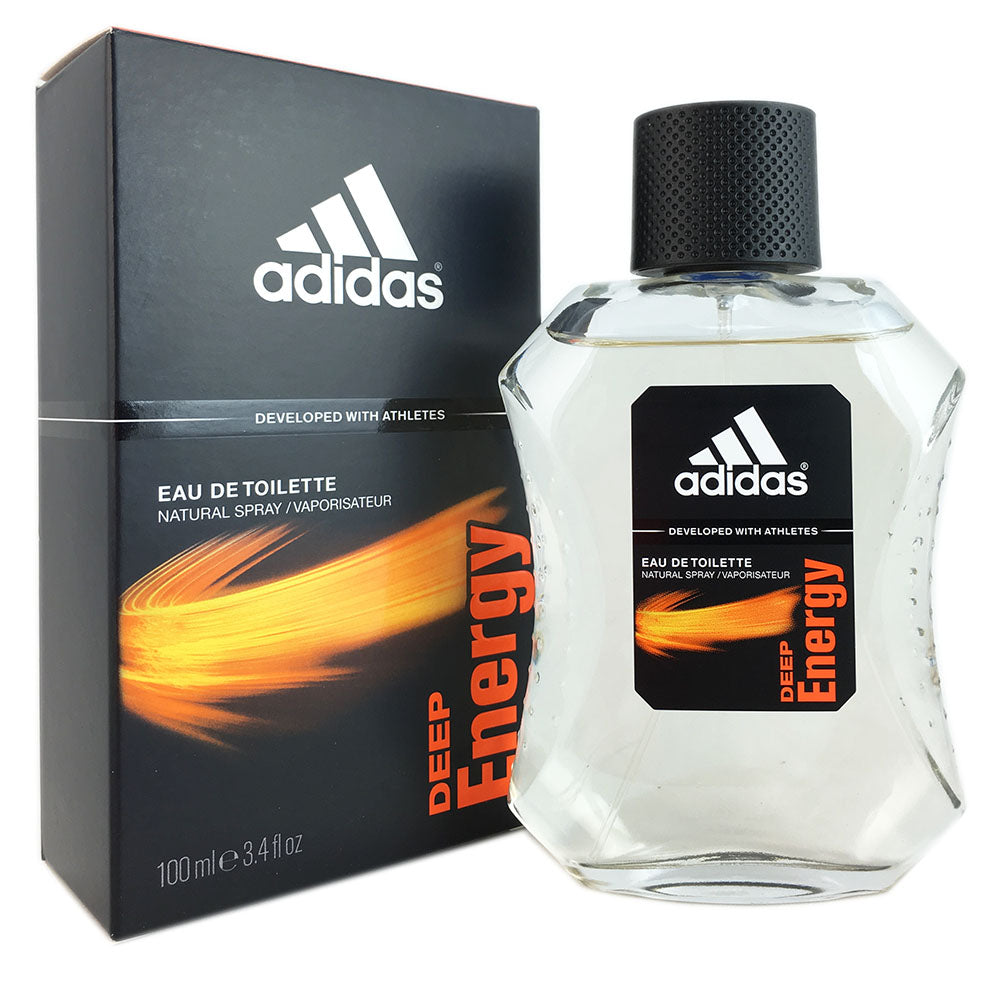 Adidas Deep Energy for Men By Adidas 3.4 oz Eau de Toilette Spray