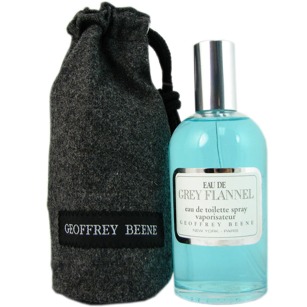Eau de Grey Flannel for Men by Geoffrey Beene 4 oz Eau de Toilette Spray