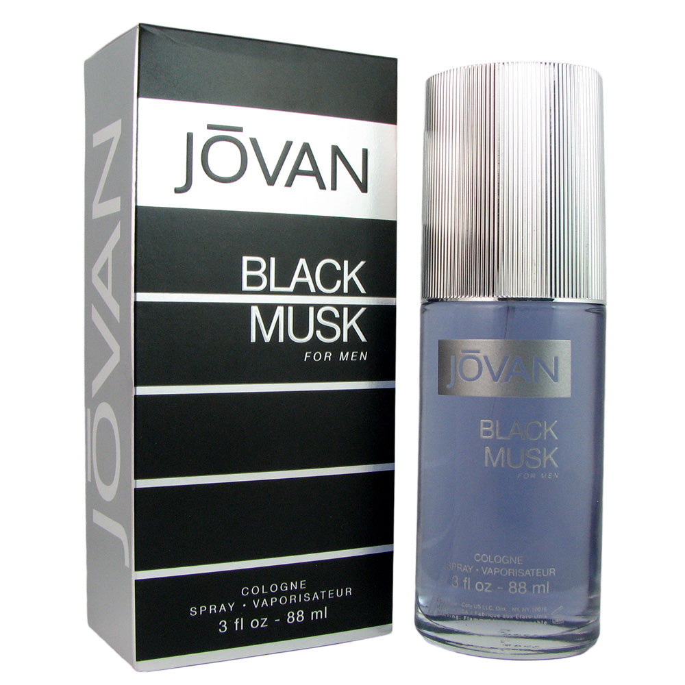 Jovan Black Musk for Men By Coty 3 oz Eau de Cologne Spray