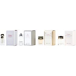 Cartier Parfums 4 Piece Miniature Collection Set 4 Piece Set