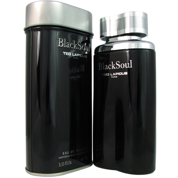 Black Soul for Men by Ted Lapidus 3.4 oz Eau de Toilette Spray