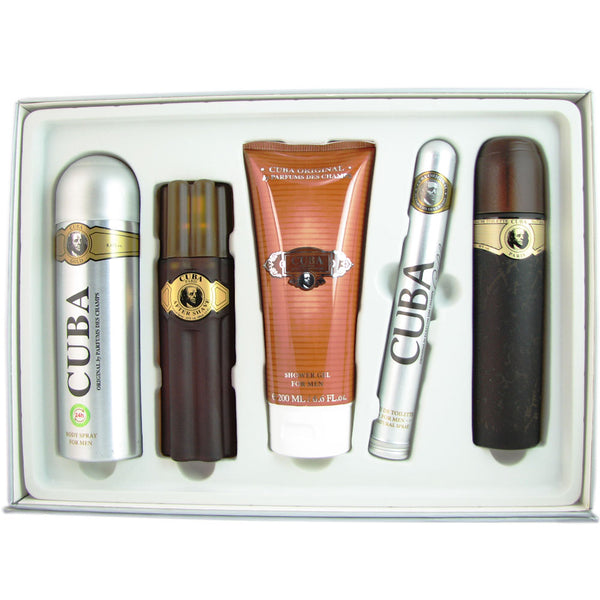 Cuba Gold Must Have for Men by Champs 5 Piece Gift Set