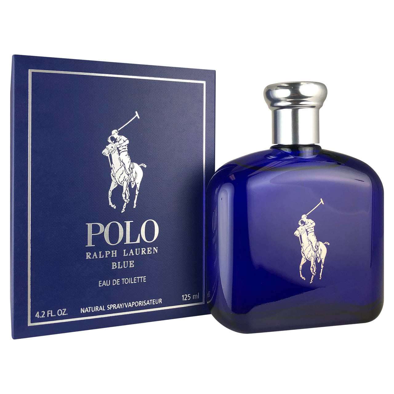 Polo Blue For Men By Ralph Lauren 4.2 oz Eau De Toilette Spray